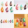 Artistic 6 Designs Mythical Bird Pvc Action Figures Parrots Blind Box Model Decorations