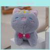 Adorable Plush Cat Keychain Cute And Soft Stuffed Animal Toy For Bag Charms