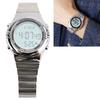 Men Multifunctional Electronic Watch Water Resistant Outdoor Sports Watch LED Digital Display Stainless Steel Wrist Watch for Men
