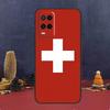 Switzerland Swiss Flag Case For Oppo A80 A60 A40 A78 A98 A58 A38 A18 A54 A74 A94 A96 A76 A16 A15 A17 A57 A5 A6 Pro