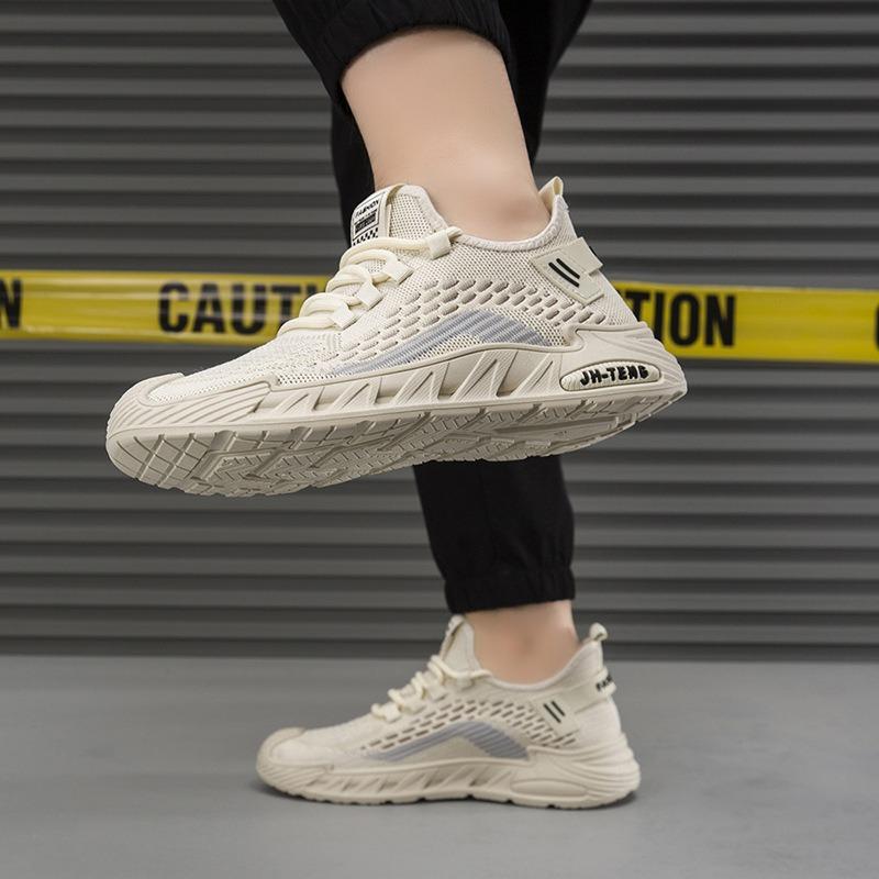 Men's Shoes Summer Shoes Men's Trendy Shoes Outdoor Casual Men's Sports Shoes Flying Woven New Mesh Shoes