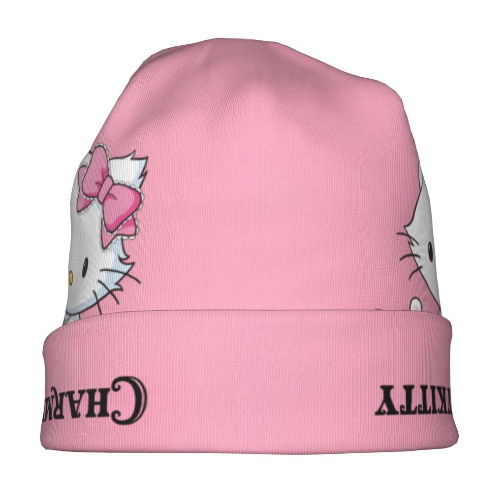 This Adult-Sized Knit Hat Featuring Sanrio'S Hello Kitty Is Ideal for Running Weekend Errands, Casual Meetups, Or Adding a Bit of Flair To Your Daily