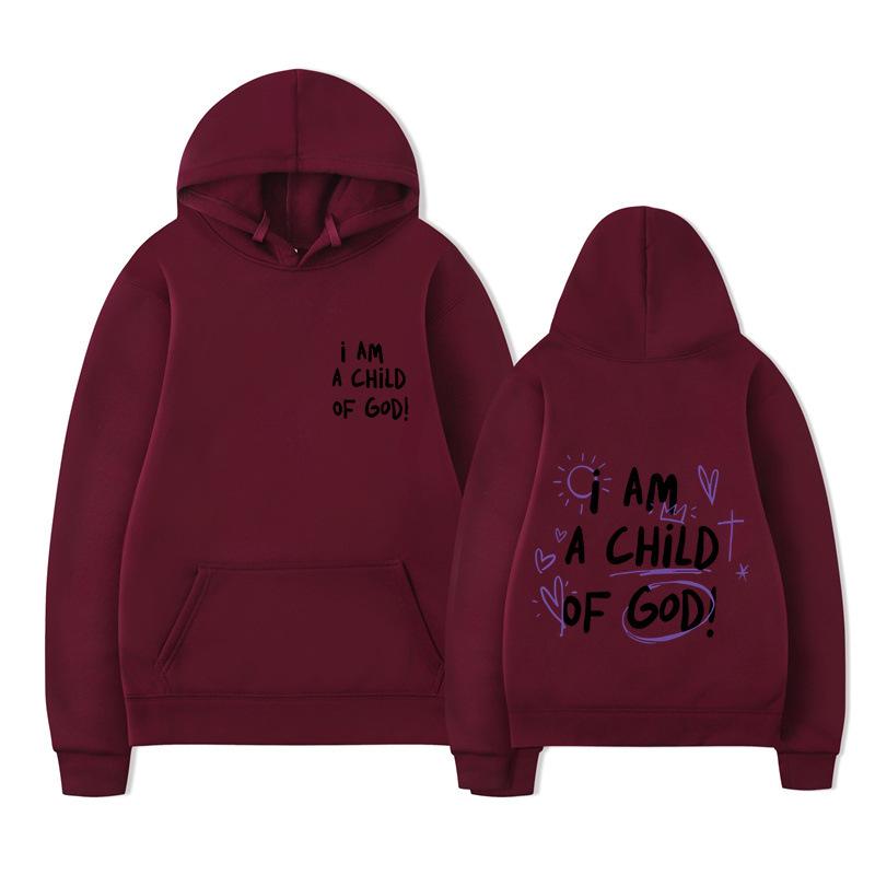 Alphabet Cartoon Print Kangaroo Pocket Print Unisex Streetwear Hip Hop Style Autumn Winter Fashion Hip Hop Tops Clothes