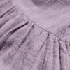 Johnature Women Vintage Dress Spring Chinese Style Solid Color V-Neck Long Sleeve Robes Patchwork Dresses