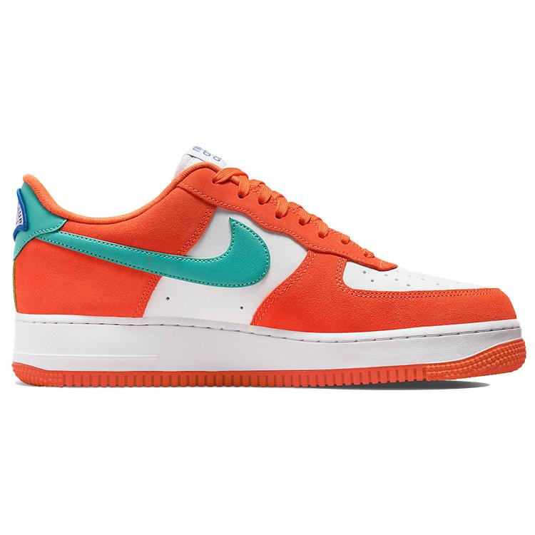New Nike Air Force 1 Low '07 LV8 Athletic Club White Orange DH7568-800