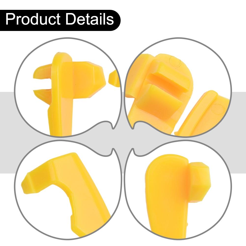 Nylon Tire Changer Yellow 10pcs Set Bird Head Protectors