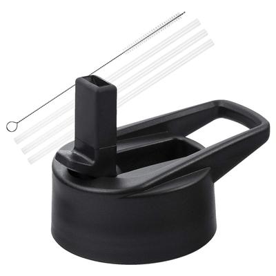 Straw Lid Compatible for Hydro Flask Wide Mouth Water Bottle Flip Straw Straws Top Replacement Lids