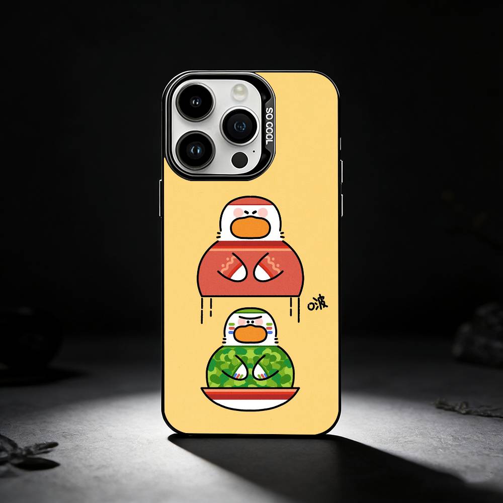 Russian Dolls Matryoshka Phone Case For iPhone 17,16,15,14,13,12,11 Plus,Pro Max,XS,Colored silver phone case
