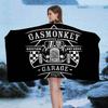 G-Gas M-MonkeyS Garage Beach Towel Colorful Bath Towels for Girl Microfiber Quick Dry Custom Sand Free Beach Yoga Spa Gym Pool