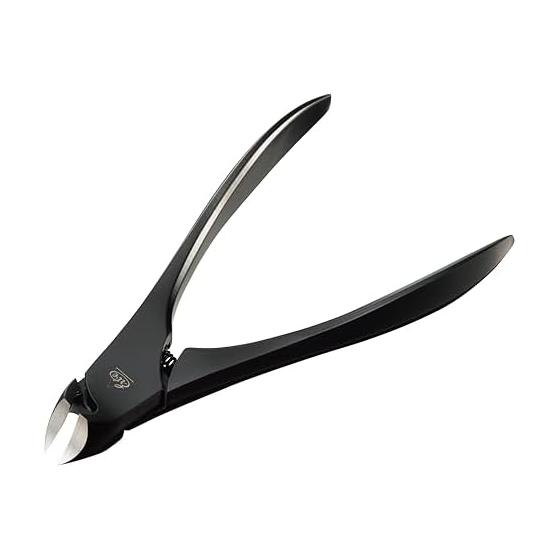 Nipper nail clipper matte black Becker Solingen ERBE nail care cuticle treatment nail care ingrown nails hard nails manicure pedicure care black