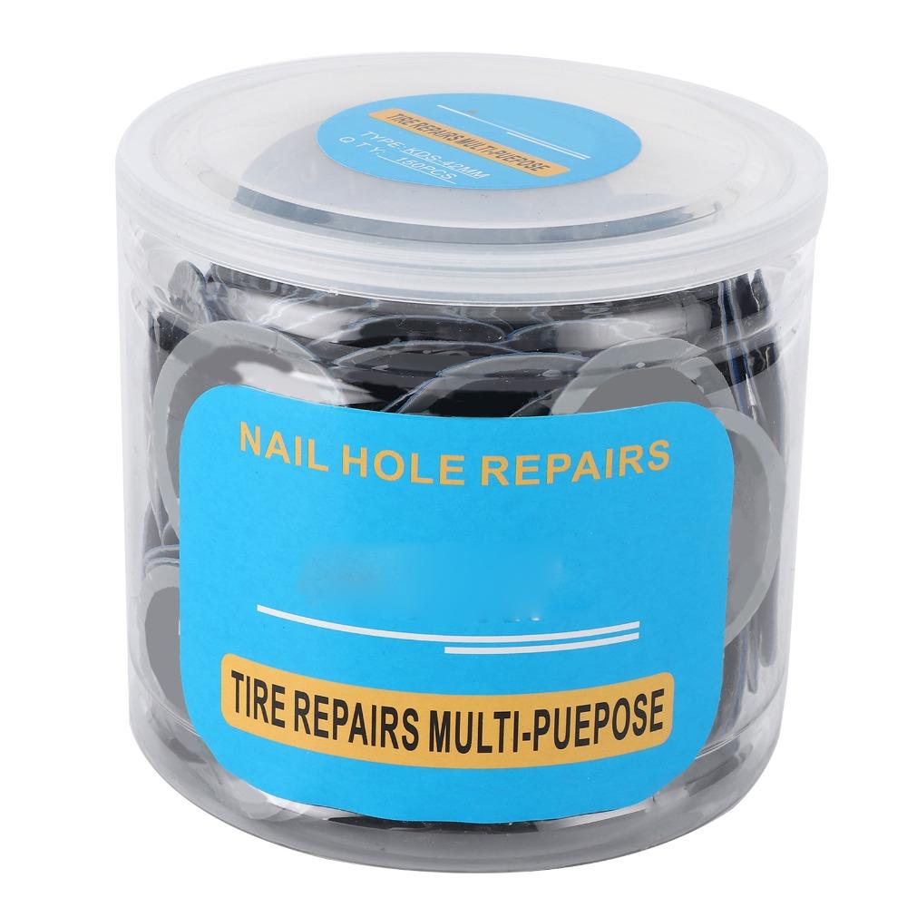 80PCS/36PCS 58mm / 2.3in Round Tire Patch Rubber Tubeless Tire Patch  Car/Truck/Motorcycle