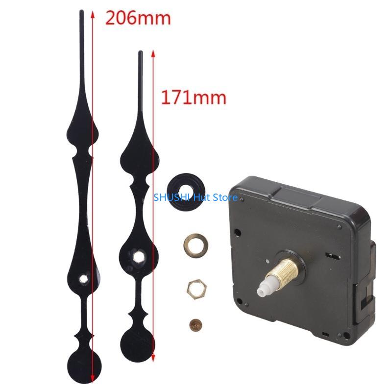 Silent Wall Clock Movement Mechanism DIY Replacement Repair Hands Fittings Parts Home Decoration D57B