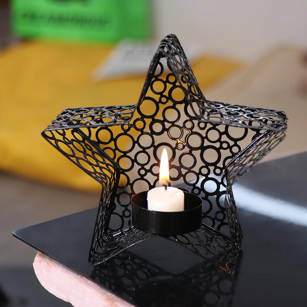 Creative Star Candle Holder Middle Eastern Candle Stand Gift Holders for Candlesticks  Home Decor