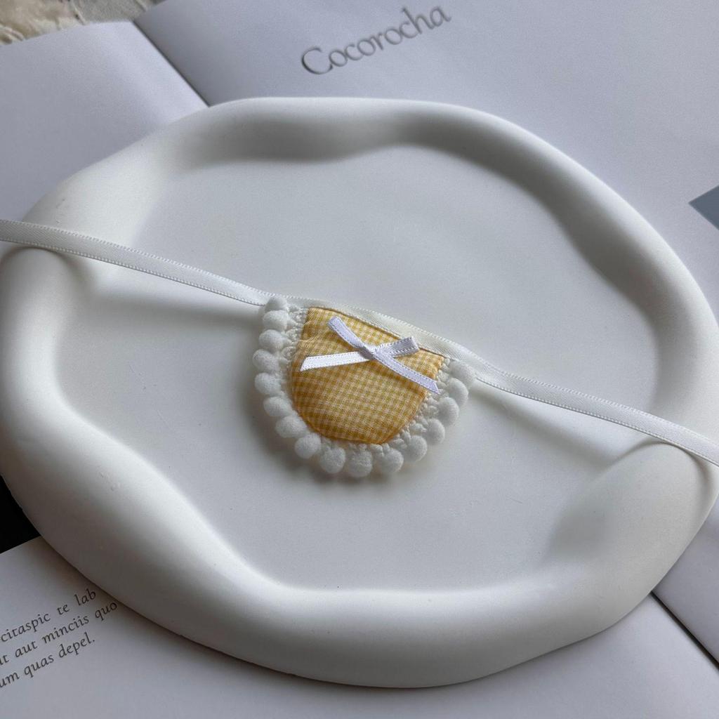 Labubu Doll Pet Bib - Self-deprecating Bear Baby Accessories