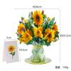 Carving Flower Mother'S Day Birthday Greeting Card Wishing Handmade 3D Pop Up Greeting Card Creative Paper Thank You Card