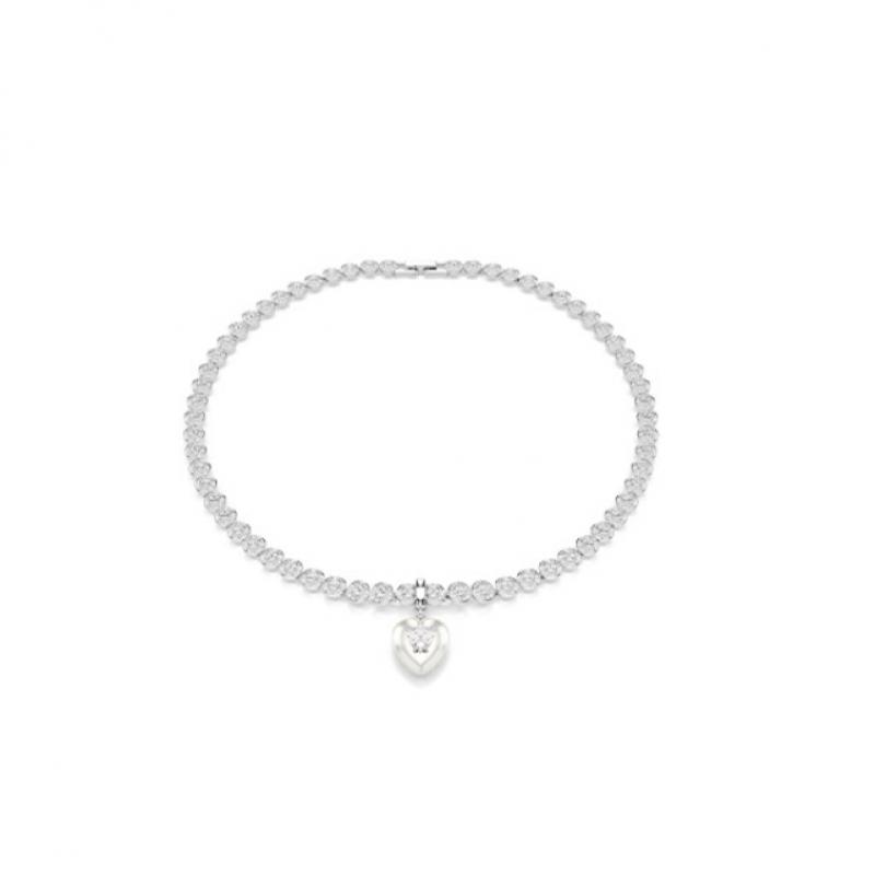 Swarovski Idyllia Charm Rhodium Heart