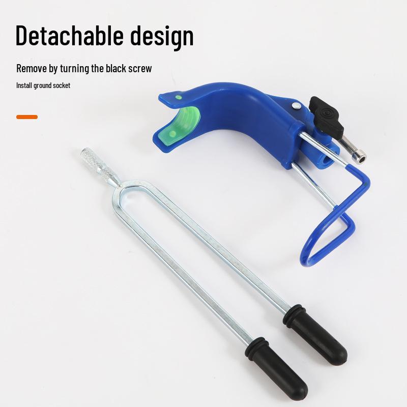 U-Shaped Dual-Use Fishing Rod Holder & Ground Stake