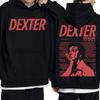 Vintage TV Play Dexter Morgan Hoodie Men Women Casual Oversized Hooded Tracksuit Male Fashion High Quality Fleece Cotton Hoodies