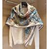 NINA SOLOR Soft Lamb Wool Large Square Scarf