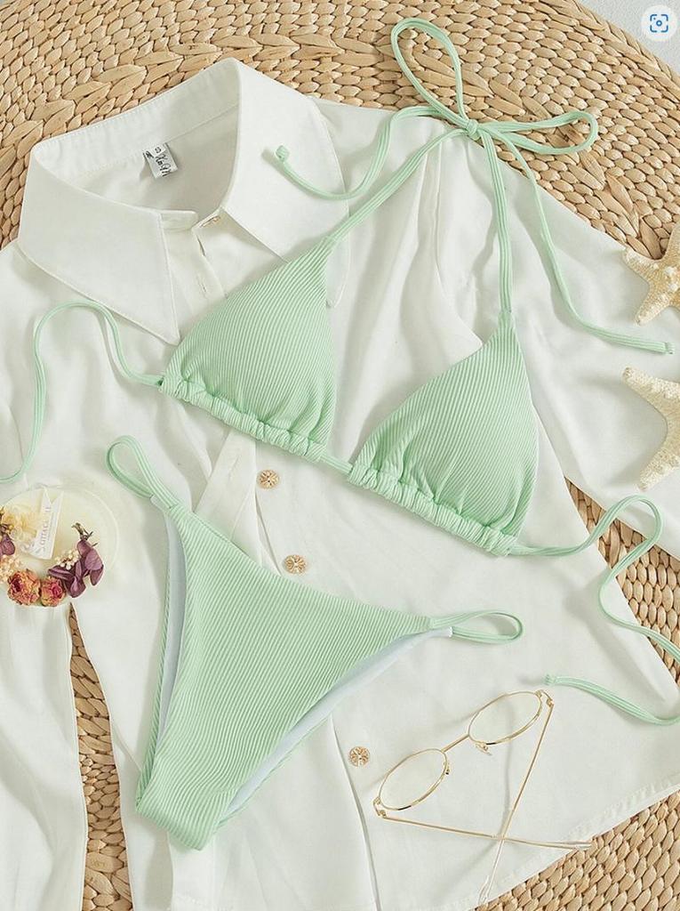 Bikini Sexy Due Pezzi Multicolore 2023 per Donna - Europa e America