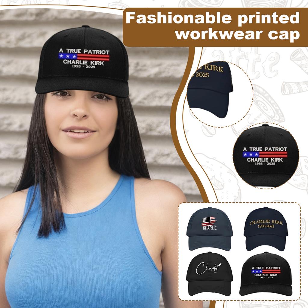 True Patriot Embroidered USA Flag Black Trucker Hat