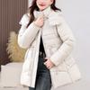 Fashion Winter Coat Female Clothes Hooded Thick Warm Casual Winter Jacket Women's Parkas