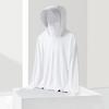 Raw yarn sunscreen clothing women's removable brim men's ice silk UPF + UV protection outdoor fishing sunscreen clothing