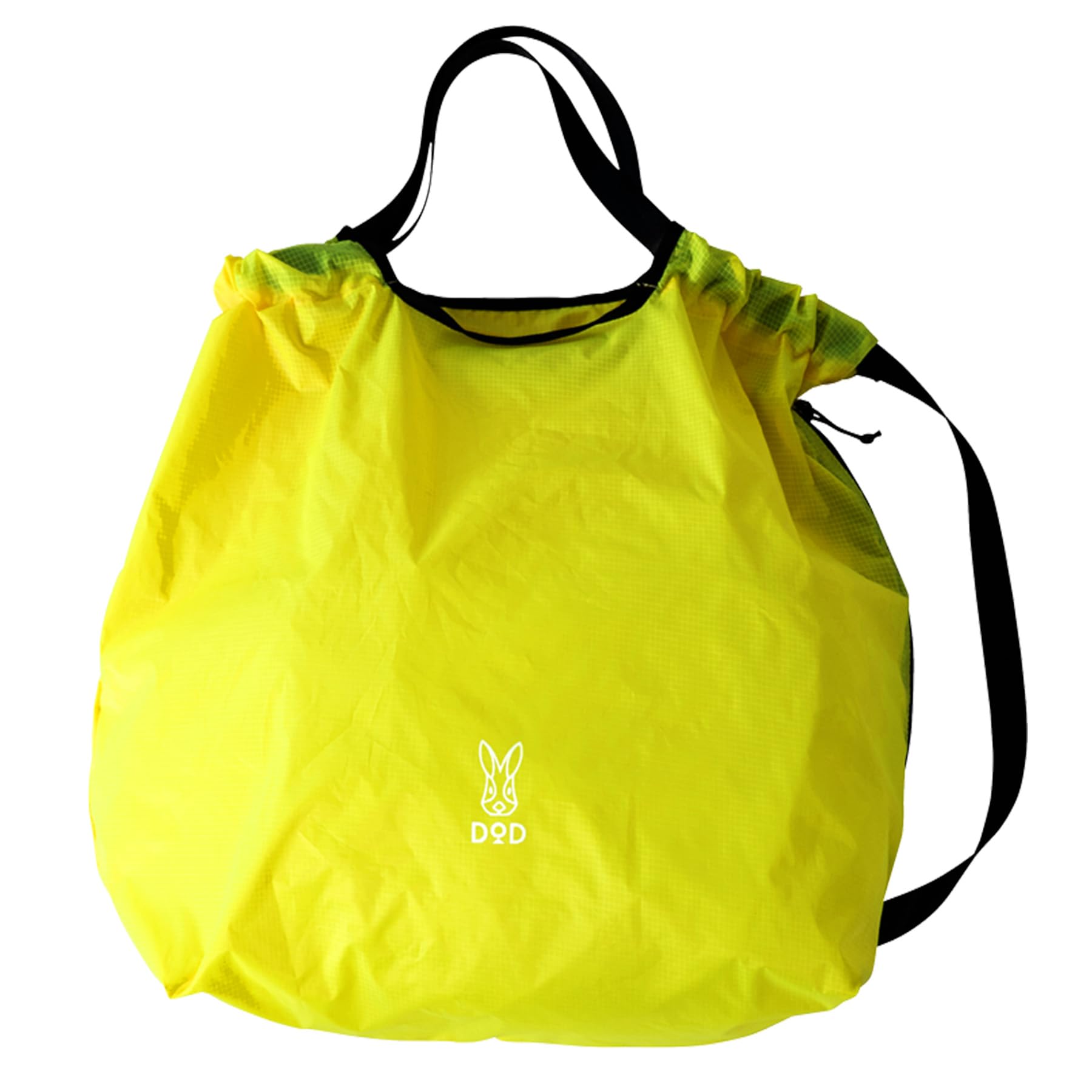 

DOD Hookal Pocketable Storage Tote Perfect for Festivals and Outdoor (D.O.D.) Tote, 3-Way Bag, Lightweight, Compact, Activities, BA124-YL