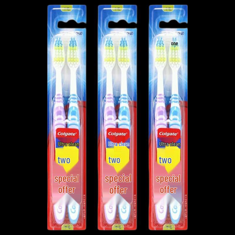Colgate Ultra Clean Toothbrush Family 3-Pack