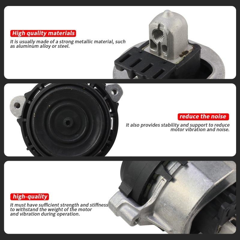 Motor Mounts Left and Right for BMW 530i xDrive X3 X4 2017 2018      2024 2.0L L4 22116860495 22116860496