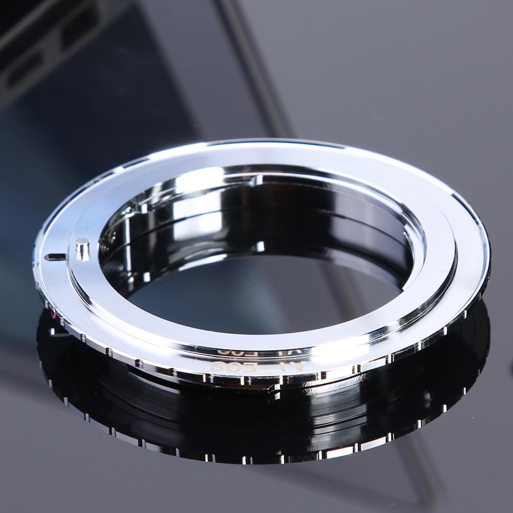 Lens Mount Adapter Brass Aluminum AI-EOS Ring Adapter Compact Accessories for Nikon F AI Ai-S Lens To for Canon EOS EF