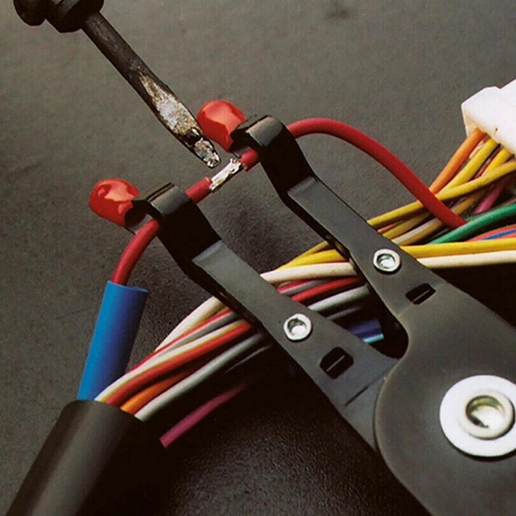 Universelle Auto Fahrzeug Löthilfe Zange Draht Schweißklemme Halten 2 Drähte Für Garage Automobil Wartung Reparaturwerkzeug