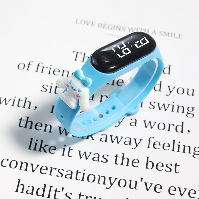 

Cartoon Earth LED Sports Watch for Students - Waterproof Digital Display