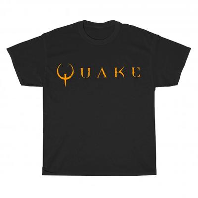 New Quake Logo T-Shirt Funny Size S To 5XL