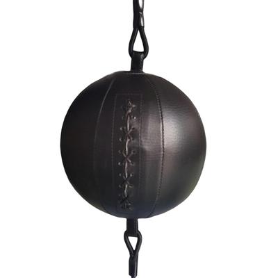 Colaxi Durable Boxing Ball Double-Ended Punching Bag for Sparring Muay Thai Workouts, Black