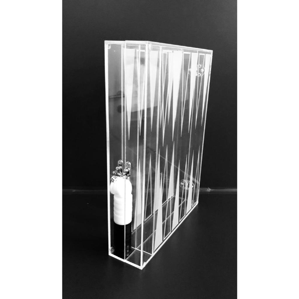 Plexiglass Fan Backgammon