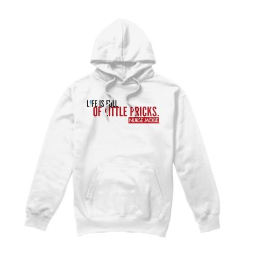 Nurse Jackie Mens Life Is Full Hoodie