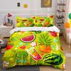 Fruit-Themed Summer Party Set Exquisite Three-Piece Bedding Set Gift For Kids And Adults