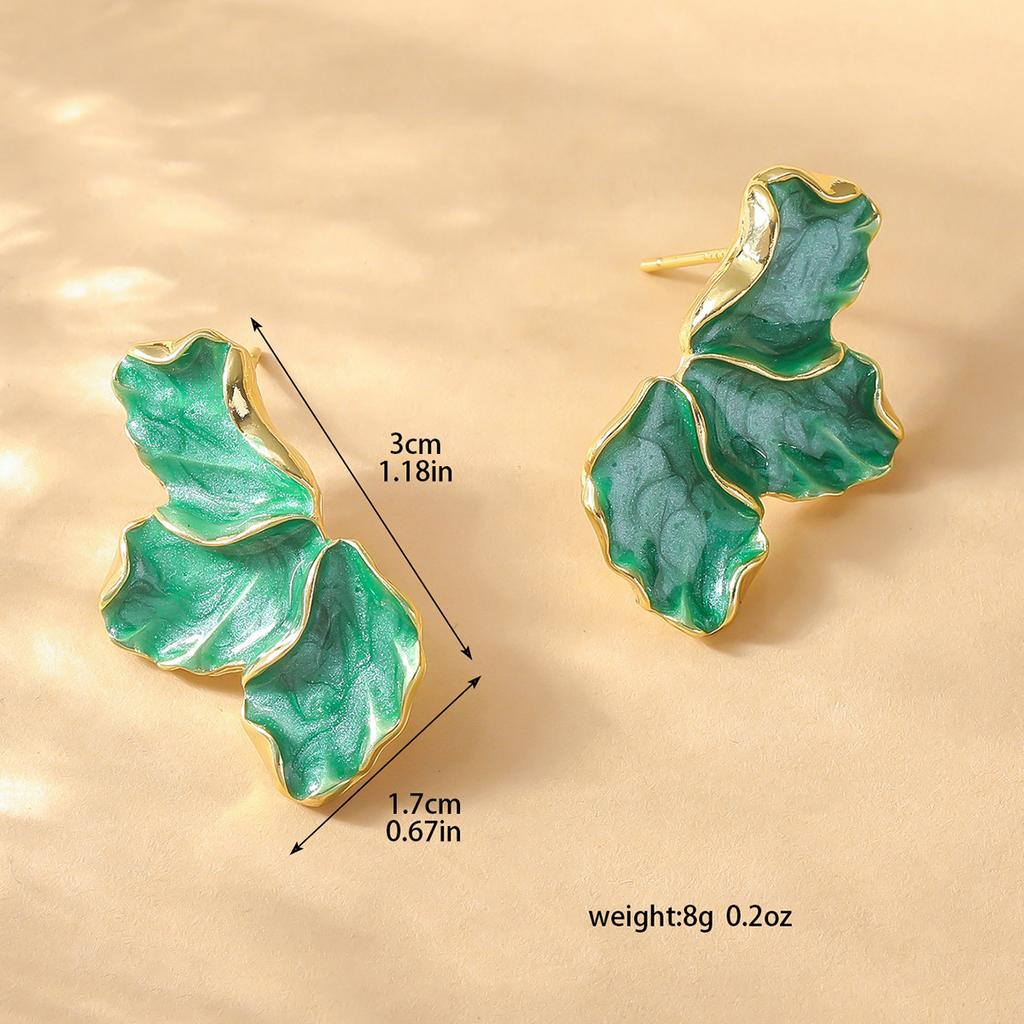 Accessories Circle Hollow Fan Circle Metal Earrings Women'S French Retro Elegant Niche Premium