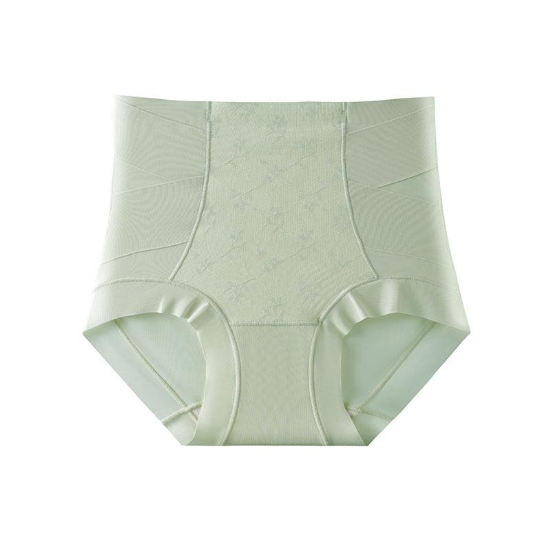 Damen Frühling und Herbst Leichter Luxus Form X Bandage Bauchstraffend Hüften Spurlos Unsichtbar Hohe Taille Dreieck Slip