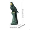 Parrot Statue Resin Animal Sculpture for Table Centerpiece Fireplace Cabinet Style A