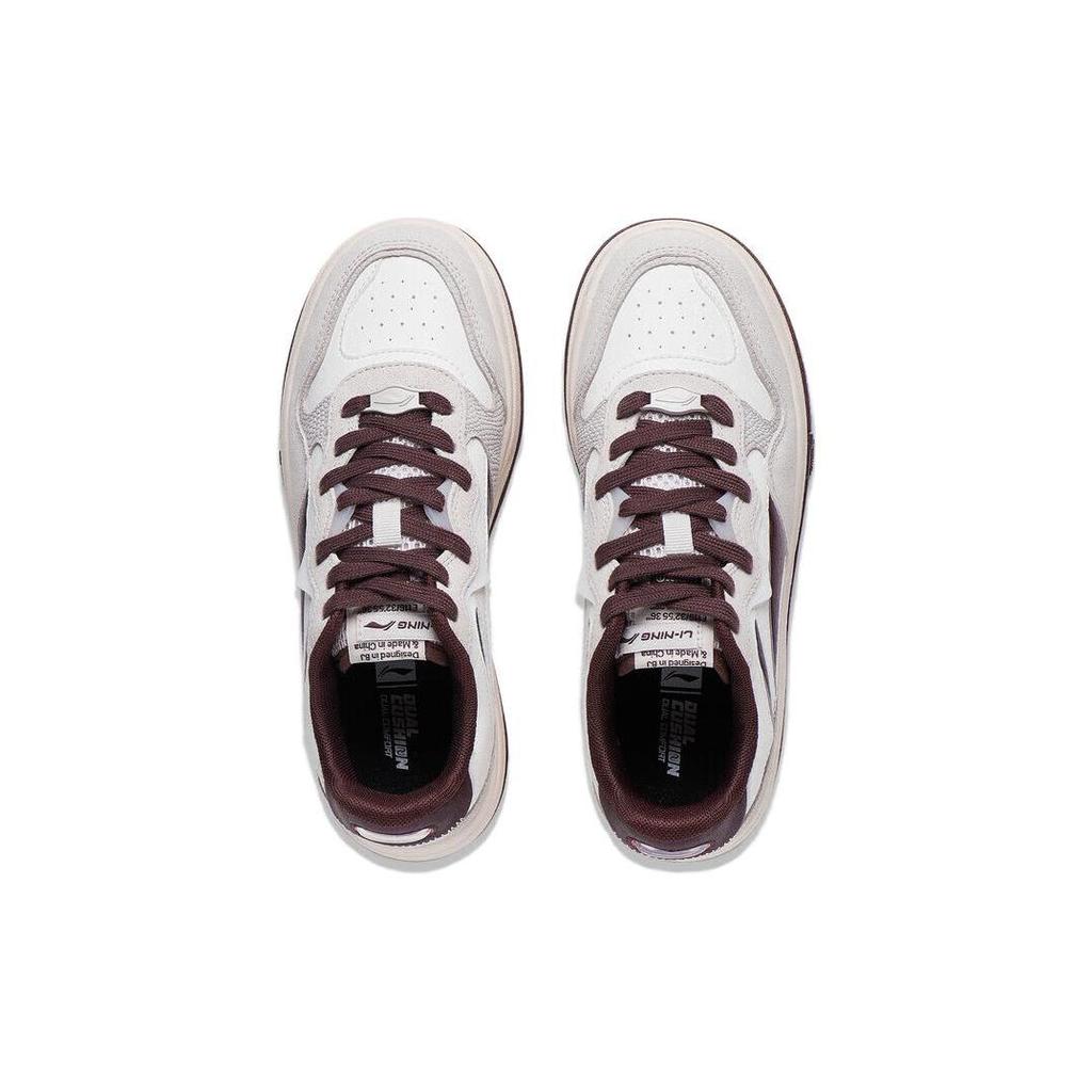 Li Ning FUTURE C1 Slip Resistant Cushioning Mid Top Casual Shoes Women's AGCT244-1