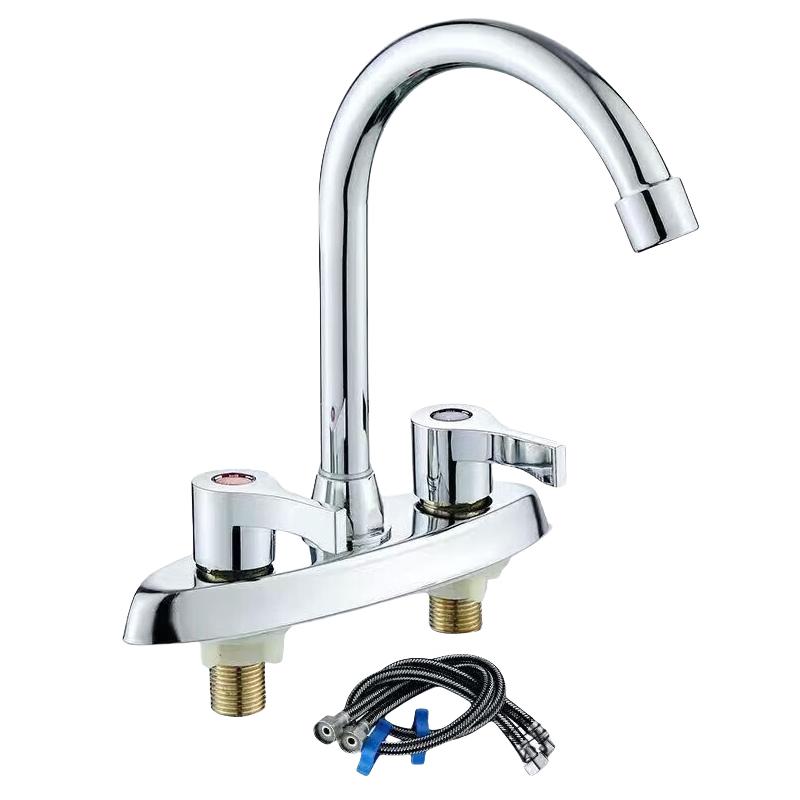 Jingmian Dual Handle Basin Faucet