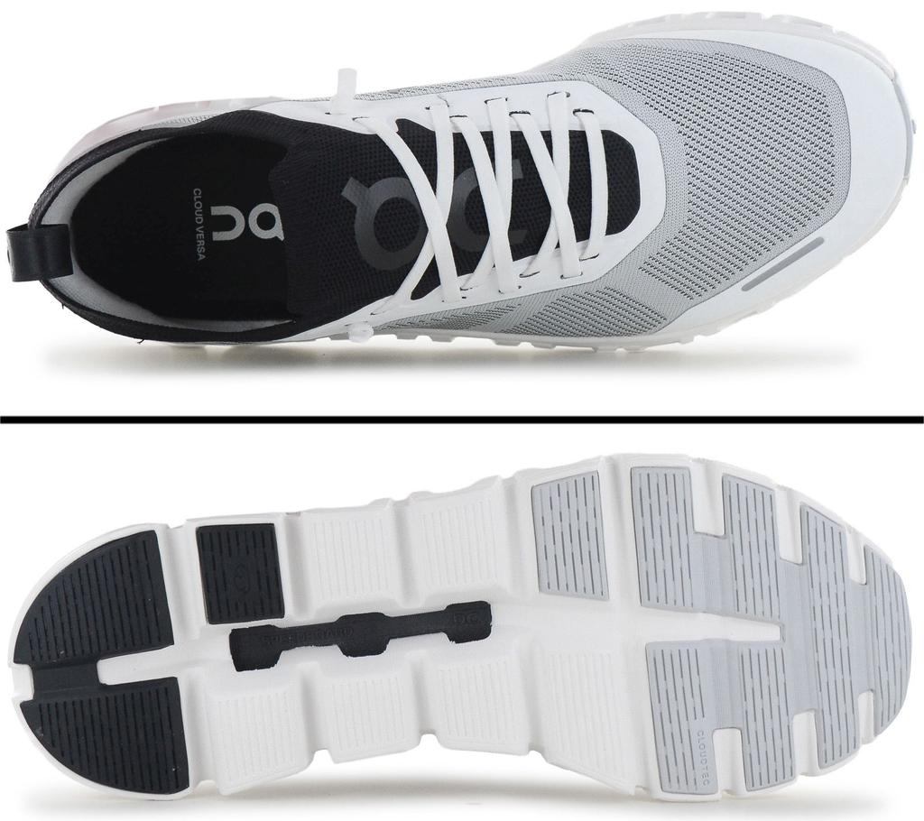 On Running Cloud 6 Versa - Zapatillas para Hombre Zapatos Blanco-Negro 3MF10040462 ORIGINAL