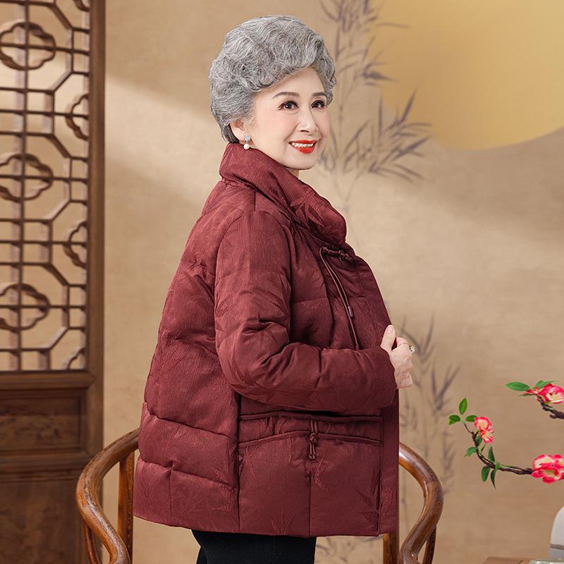 Stilvolle Winter Daunenjacke für Frauen mittleren Alters und ältere Frauen