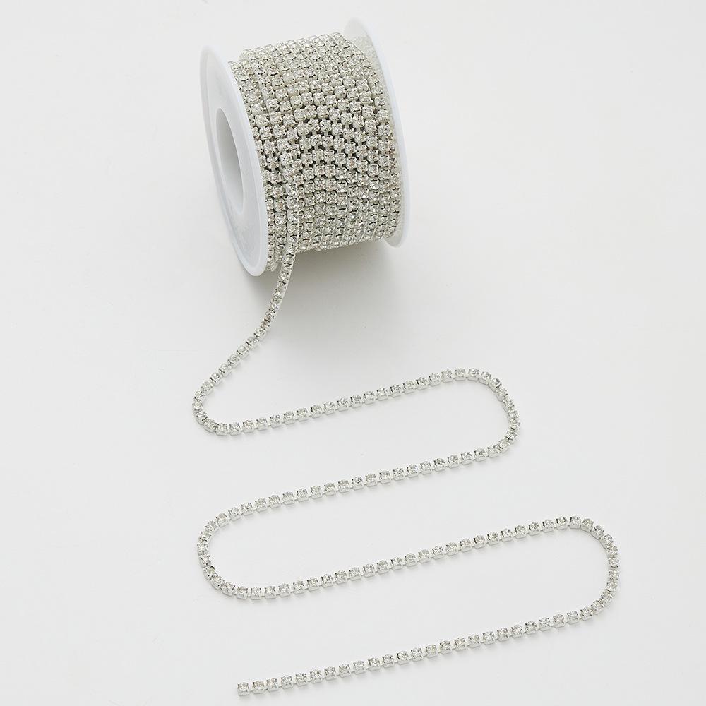 New Electrophoretic Color Rhinestone Claw Chain for DIY Projects