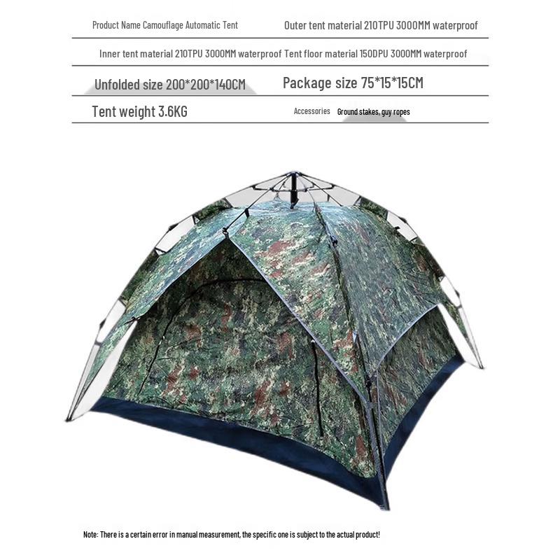 Automatic Quick-Opening Camping Tent