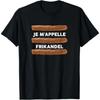Nizozemské tričko s humorem Je'appelle Frikandel Pánské Harajuku tričko Bavlněné tričko Oversized volný Streetwear Letní top Novinka