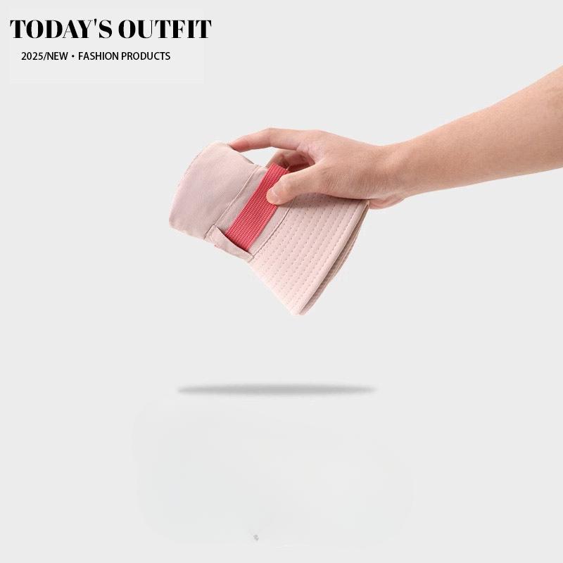 Dopamine Summer Sun Protection Fisherman Hat Outdoor Hiking Hat Large Brim Japanese Fisherman Hat Sun Protection Sun Protection Hat Showing Small Face