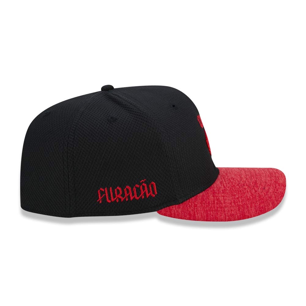 [New Era] Atletico Paranaense Official Curved Cap [ATHLETICO PARANAENSE] 9FIFTY Black x Red
